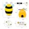 Creative Teaching Press® Busy Bees Curated Classroom Decal Set